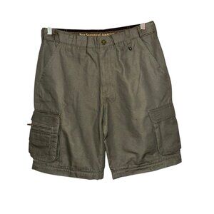 BSA Boy Scouts Convertible Shorts Youth 18 Uniform Olive Green Scouting READ